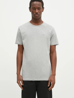 Paul Smith t-shirt bawełniany 3-pack męskie kolor szary melanżowy M1A-389-M3PK