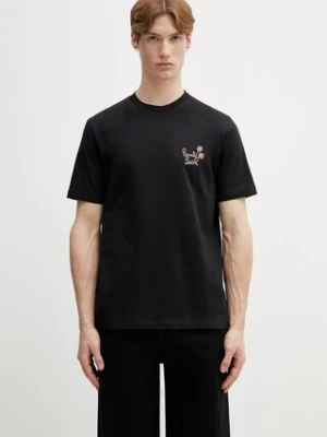 Paul Smith t-shirt bawełniany FLOCK PRINT
