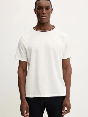 Paul Smith t-shirt bawełniany męski kolor beżowy gładki M1R-697PS-H00084