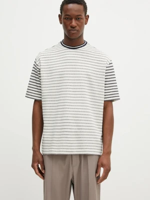 Paul Smith t-shirt bawełniany męski kolor granatowy wzorzysty M1R-110Y-P02657
