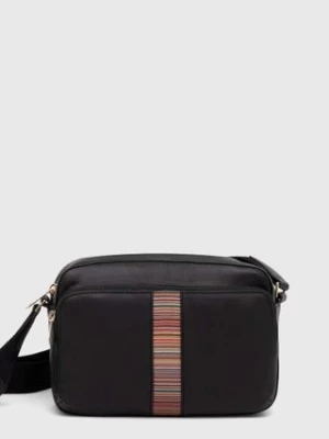 Paul Smith torebka skórzana kolor czarny M1A-6796-BMULTI