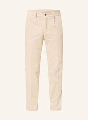 Paul Spodnie Garniturowe Extra Slim Fit Ze Sztruksu weiss