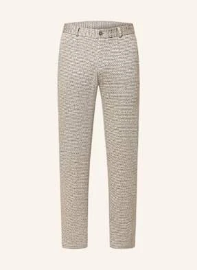 Paul Spodnie Garniturowe Regular Fit Z Dżerseju beige