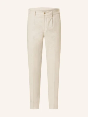 Paul Spodnie Garniturowe Slim Fit beige