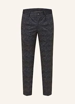 Paul Spodnie Garniturowe Z Dżerseju Slim Fit blau
