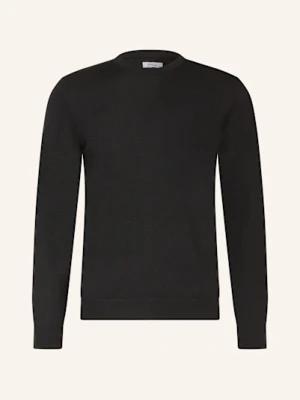 Paul Sweter Z Wełny Merino schwarz