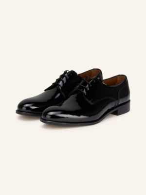 Paul Sznurowane Buty Vernice schwarz