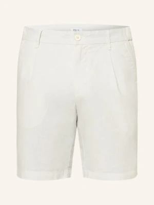 Paul Szorty Chino Comfort Fit Z Lnem beige