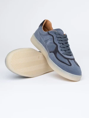 PAUL VESTERBRO Skórzane sneakersy w kolorze niebieskim rozmiar: 43