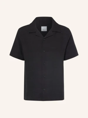 Paul Wzorzysta Koszula Comfort Fit schwarz CZARNY