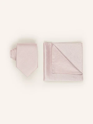 Paul Zestaw: Krawat I Poszetka rosa