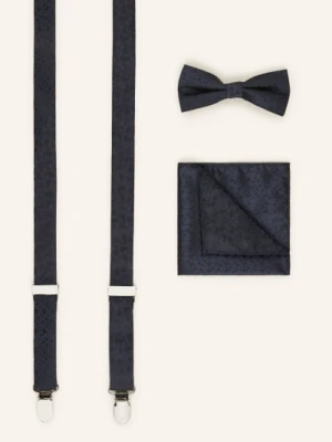 Paul Zestaw: Szelki, Mucha I Poszetka blau