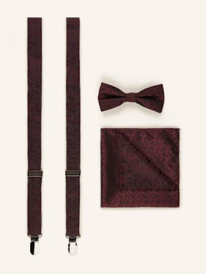 Paul Zestaw: Szelki, Mucha I Poszetka rot