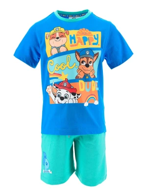 Paw Patrol 2-częściowy zestaw "Psi Patrol" w kolorze niebiesko-morskim rozmiar: 104