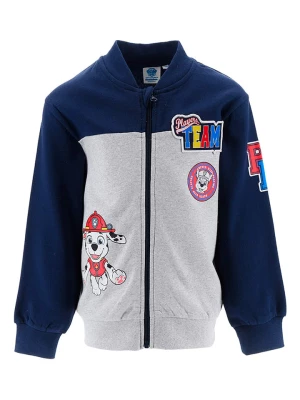 Paw Patrol Bluza "Psi Patrol" w kolorze szaro-granatowym rozmiar: 98