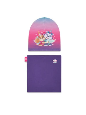 Paw Patrol Komplet czapka i komin CEO-ACCCS-AW25-316PAW Fioletowy