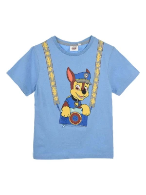 Paw Patrol Koszulka "Psi Patrol" w kolorze niebieskim ze wzorem rozmiar: 98
