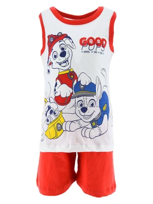 Paw Patrol Piżama "Psi Patrol" w kolorze czerwono-białym rozmiar: 116