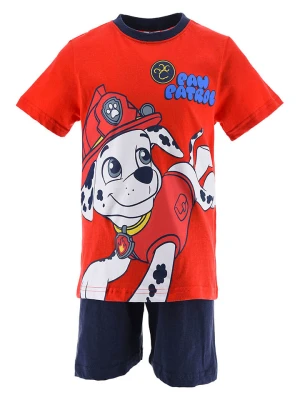 Paw Patrol Piżama "Psi Patrol" w kolorze granatowo-czerwonym rozmiar: 110