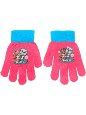 Paw Patrol Rękawiczki "Psi Patrol" w kolorze różowo-błękitnym rozmiar: onesize
