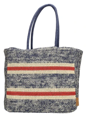PE FLORENCE Shopper bag w kolorze granatowym - 40 x 36 x 15 cm rozmiar: onesize