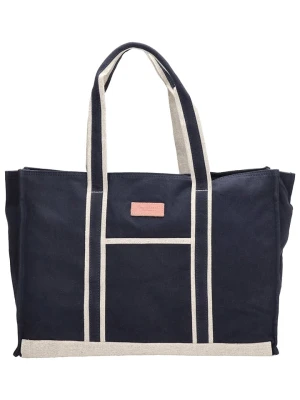 PE FLORENCE Torba plażowa "Leisure" w kolorze granatowym - 48 x 34 x 16 cm rozmiar: onesize