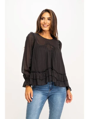 Peace & Love Bluzka w kolorze czarnym rozmiar: S