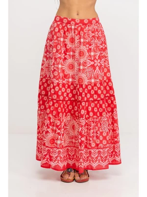 Peace & Love Spódnica w kolorze czerwonym rozmiar: L