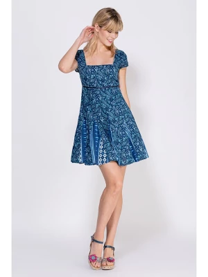 Peace & Love Sukienka w kolorze niebieskim rozmiar: L