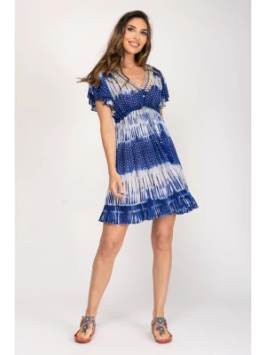 Peace & Love Sukienka w kolorze niebieskim rozmiar: S
