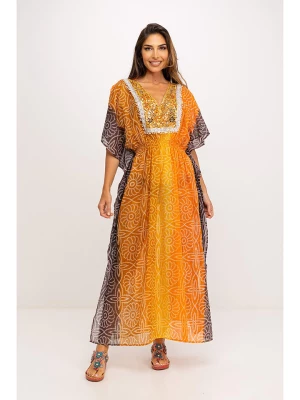 Peace & Love Sukienka w kolorze pomarańczowym rozmiar: onesize