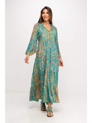 Peace & Love Sukienka w kolorze turkusowym rozmiar: L