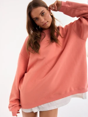 PEACH FUZZ SWEATSHIRT MADE BY US