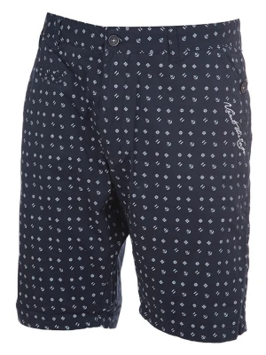 Peak Mountain Bermudy "Ceprint" w kolorze granatowym rozmiar: XXL