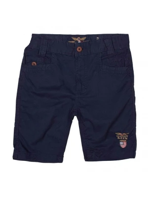 Peak Mountain Bermudy w kolorze granatowym rozmiar: L
