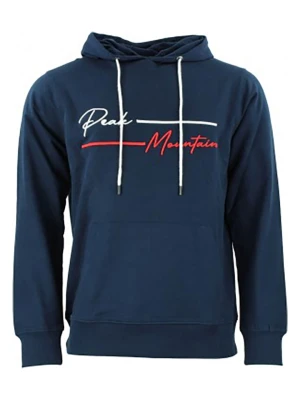 Peak Mountain Bluza "Codek" w kolorze granatowym rozmiar: L