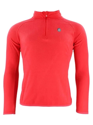 Peak Mountain Bluza polarowa "Cafinor" w kolorze czerwonym rozmiar: XXL