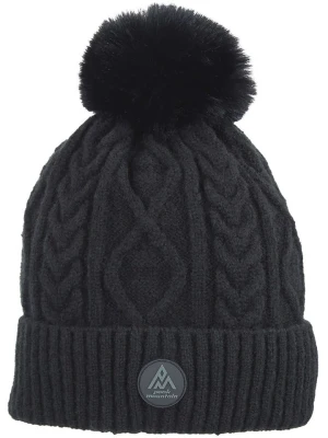 Peak Mountain Czapka "Montchat" w kolorze czarnym rozmiar: onesize