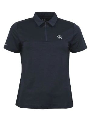 Peak Mountain Funkcyjna koszulka polo "Achance" w kolorze granatowym rozmiar: M