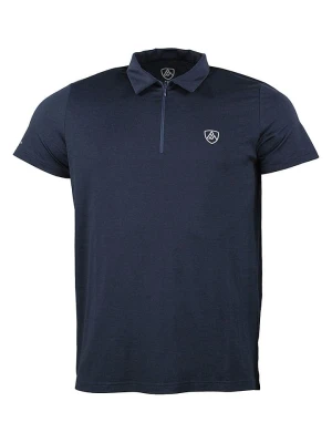 Peak Mountain Funkcyjna koszulka polo "Chance" w kolorze granatowym rozmiar: L