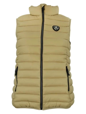 Peak Mountain Kamizelka pikowana "Acoti" w kolorze beżowym rozmiar: L