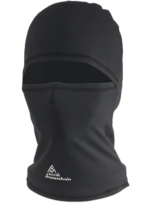 Peak Mountain Kominiarka "Cagoule" w kolorze czarnym rozmiar: S/M