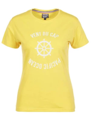 Peak Mountain Koszulka "Acheryl" w kolorze żółtym rozmiar: S