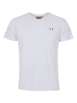Peak Mountain Koszulka "Cergio" w kolorze białym rozmiar: M