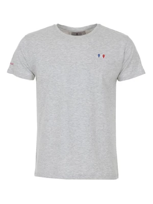 Peak Mountain Koszulka "Cergio" w kolorze szarym rozmiar: L