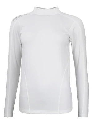 Peak Mountain Koszulka funkcyjna "Anoy" w kolorze białym rozmiar: M