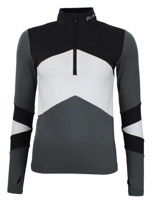 Peak Mountain Koszulka funkcyjna "Athos" w kolorze antracytowo-czarnym rozmiar: XL