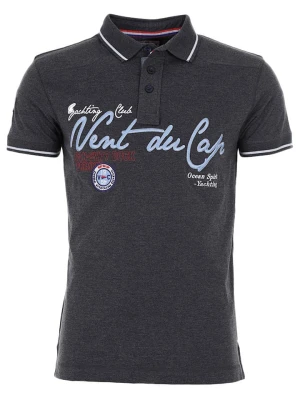 Peak Mountain Koszulka polo w kolorze antracytowym rozmiar: L