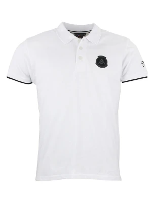 Peak Mountain Koszulka polo w kolorze białym rozmiar: L