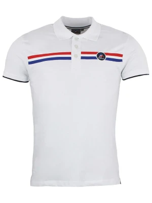 Peak Mountain Koszulka polo w kolorze białym rozmiar: L